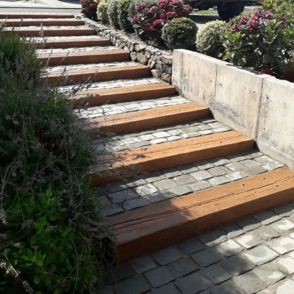 Bloque Textura Durmiente Ferrocarril de Hormigón Timbercret