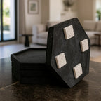 Posa Vasos Hexagonales de Hormigón DecoTimber