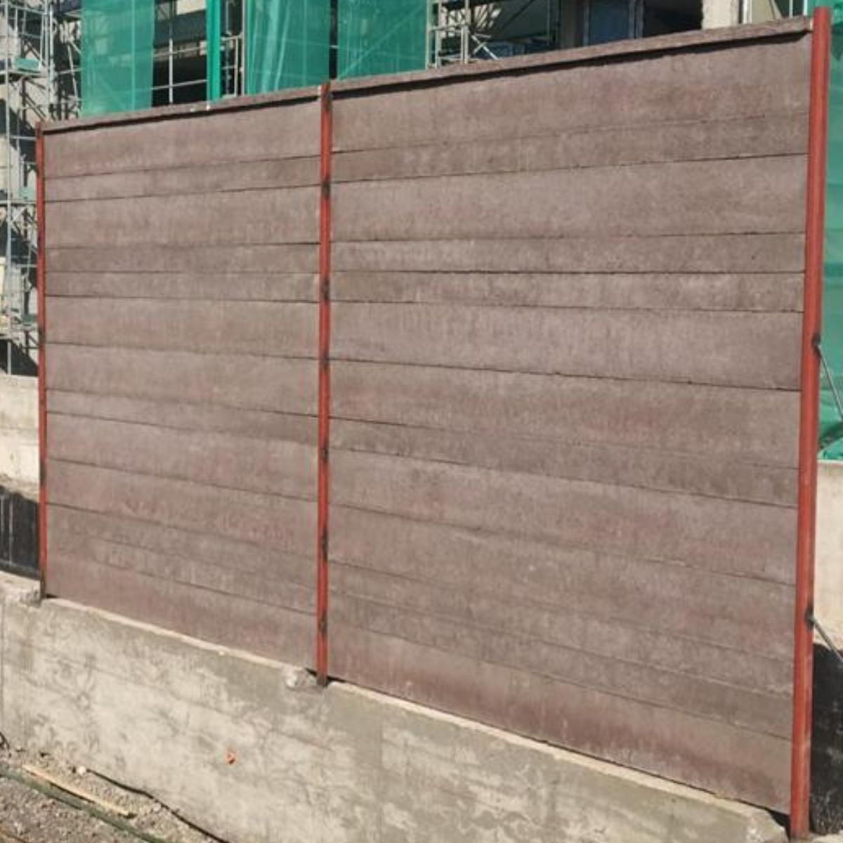 Cierro Liso Tablon de Hormigón