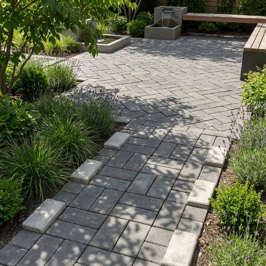 Adocreto Rectangular Liso de Hormigón 20 x 10 Timbercret