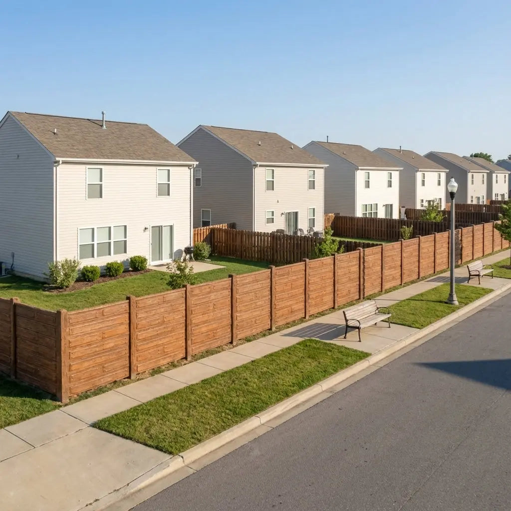 Cierro Textura Madera Rustico Oregon Timbercret