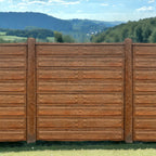 Cierro Textura Madera Rustico Oregon Timbercret