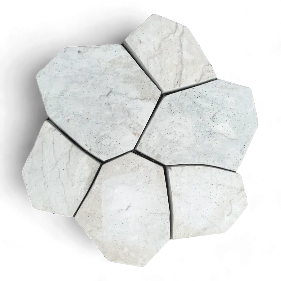 Pastelón Piedra Laja Colorado Timbercret