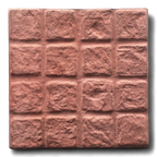 Pastelón Adoquin Piedra Recto - Curvo Timbercret