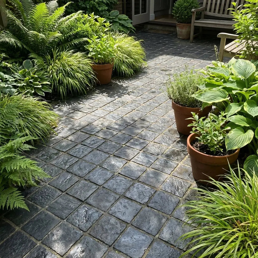 Adoquin Textura Piedra de Hormigón Timbercret