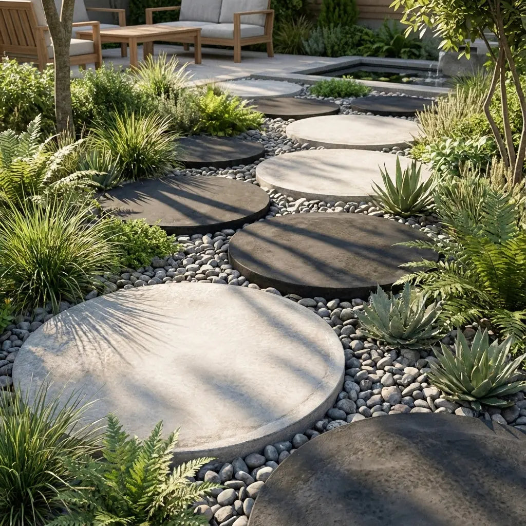 Pastelón Circular Hormigón Visto Timbercret