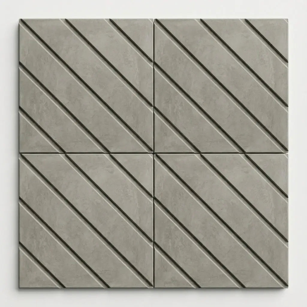 Pastelón Baldosa Diagonal Timbercret