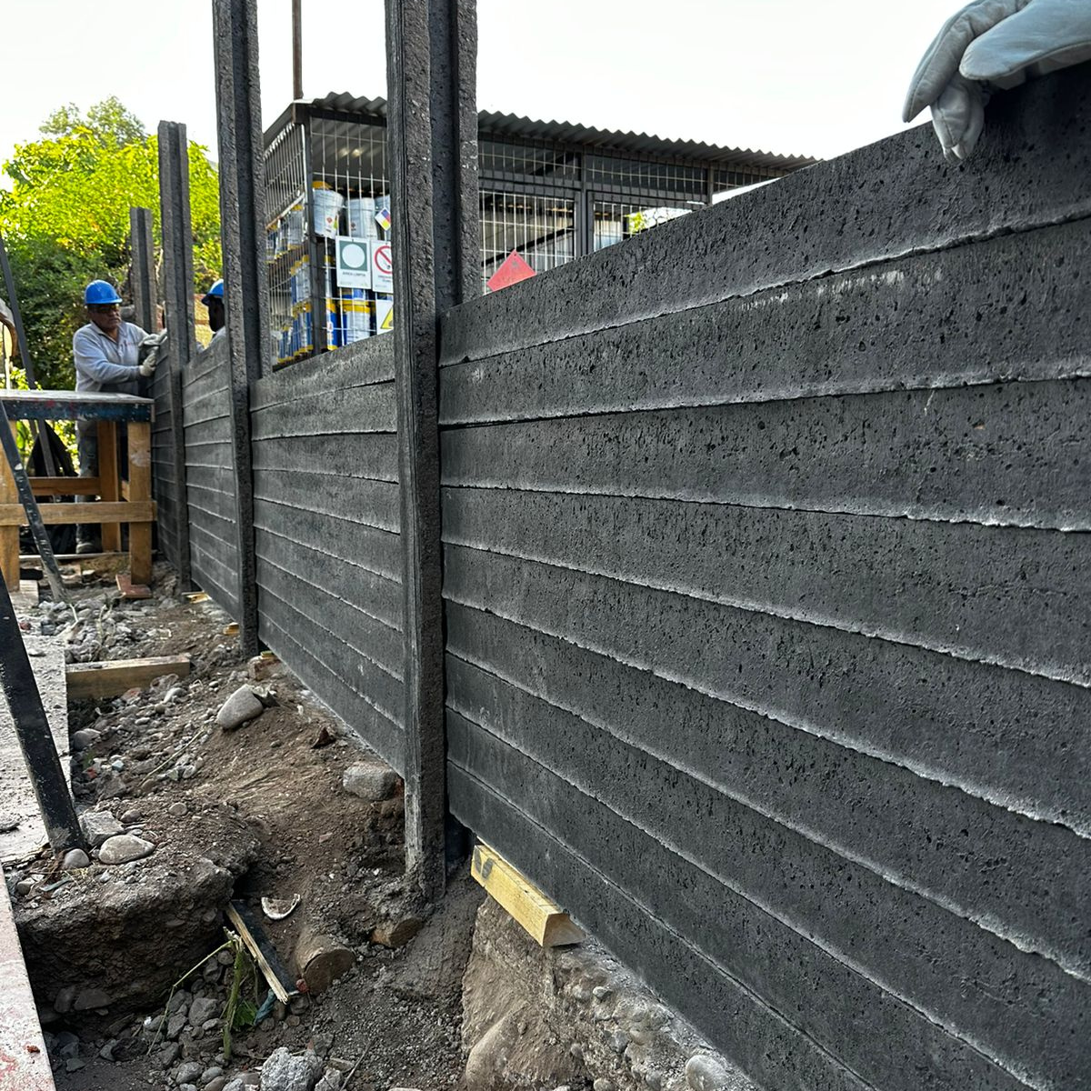 Cierro Liso Tablon de Hormigón