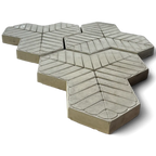 Pastelón Hoja Trebol Timbercret