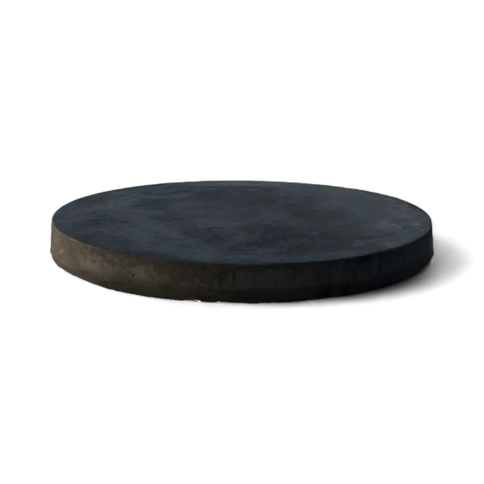 Pastelón Circular Hormigón Visto Timbercret