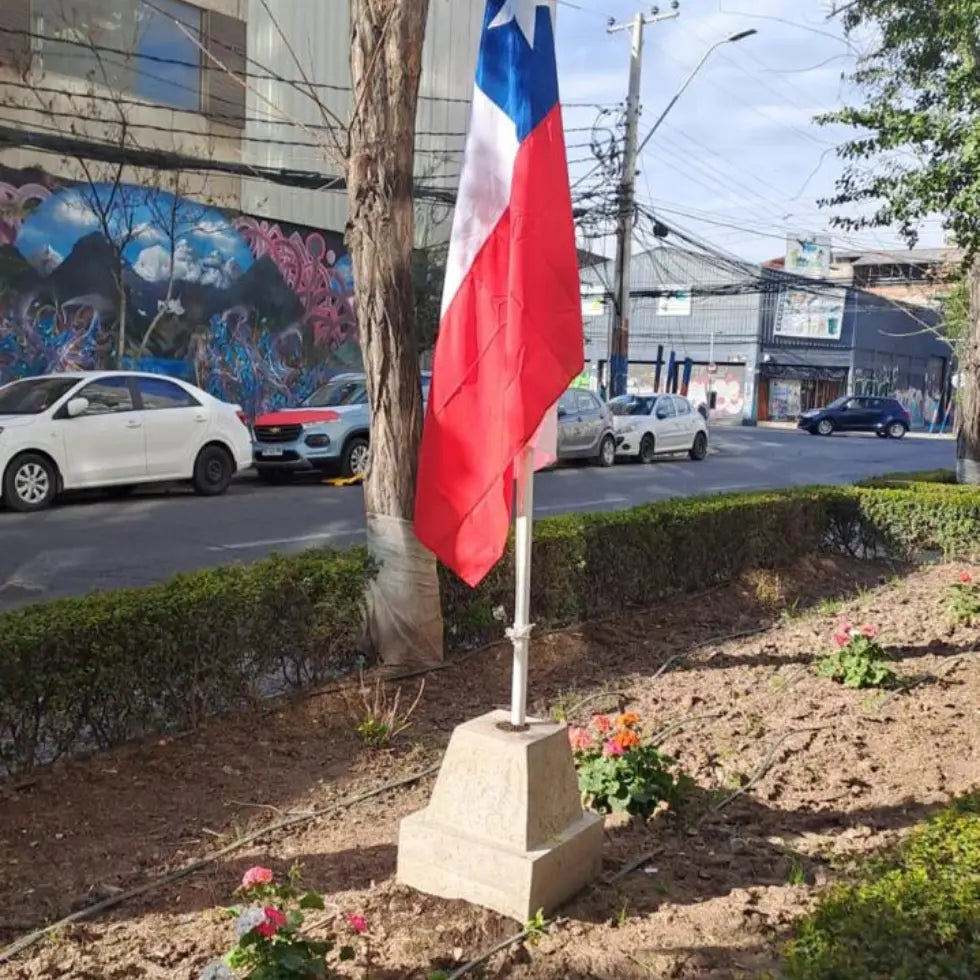 Base Mástil Bandera Timbercret