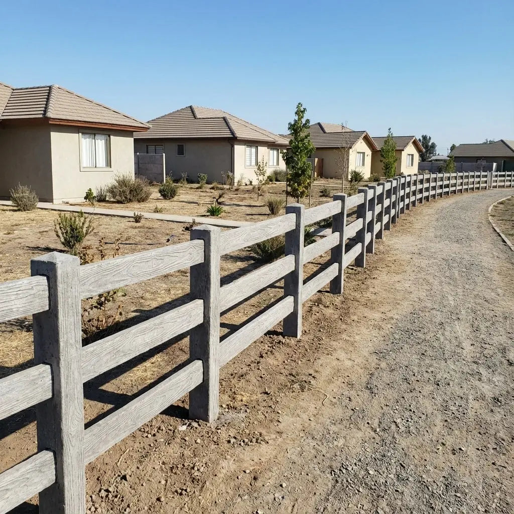 Cerco Rancho de Tranqueras de Hormigón Timbercret