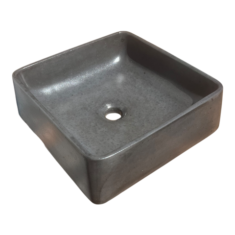 Lavamanos de Hormigón Concreto Cuadrado