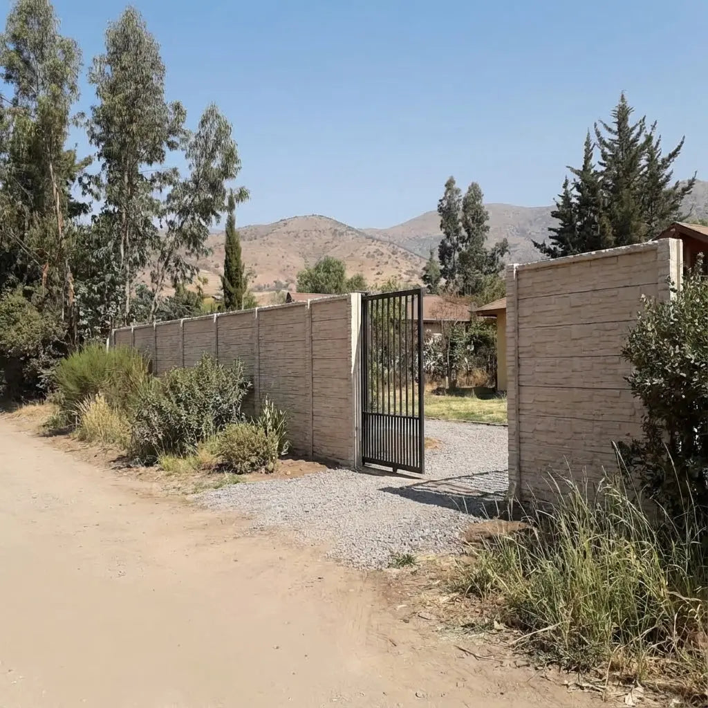 Cierro Piedra Andes de Hormigón Ambas Caras Timbercret