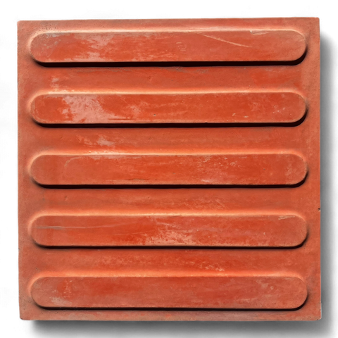 Pastelón Baldosa Podotáctil Minvu 1 Direccional