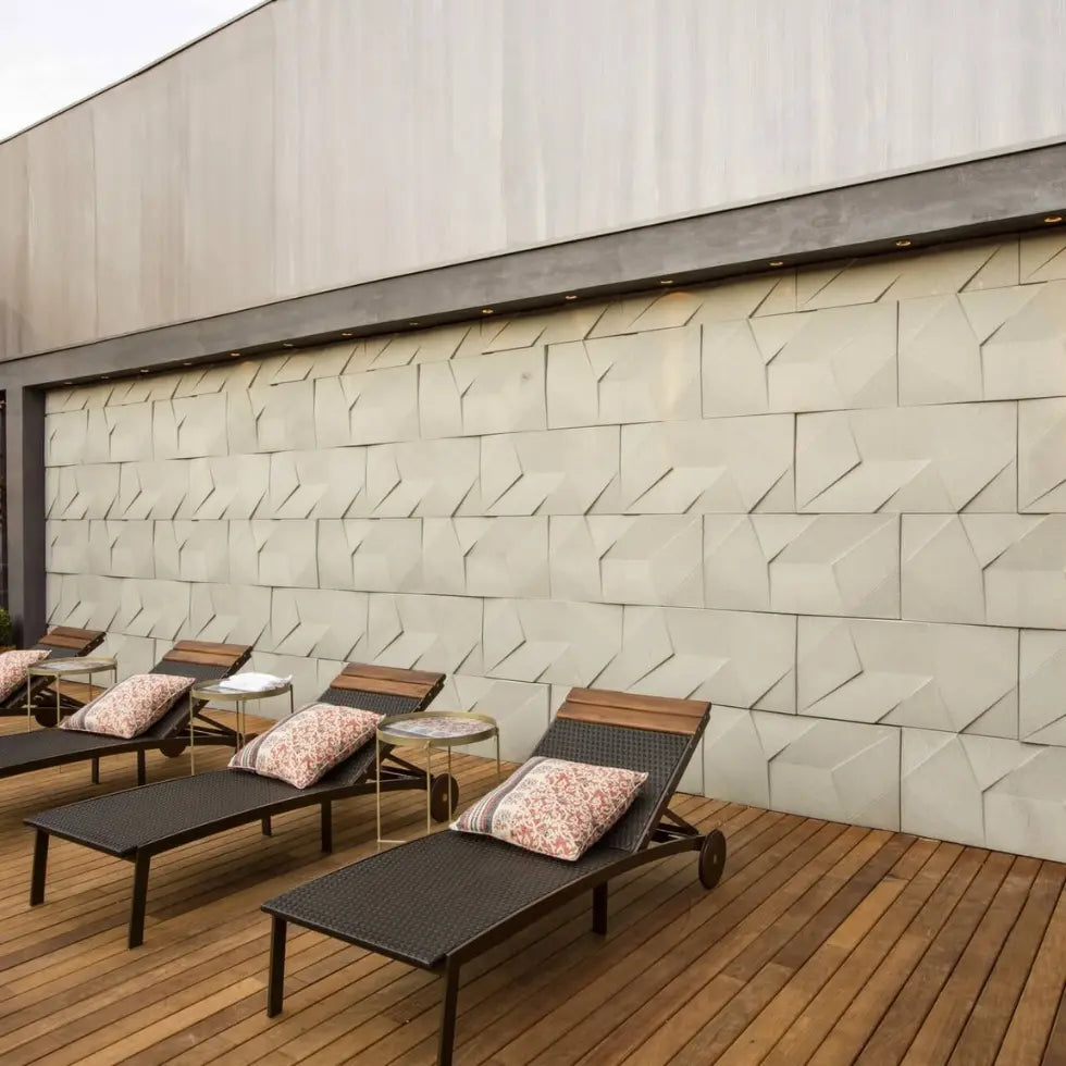 Revestimiento Escaleno Timbercret