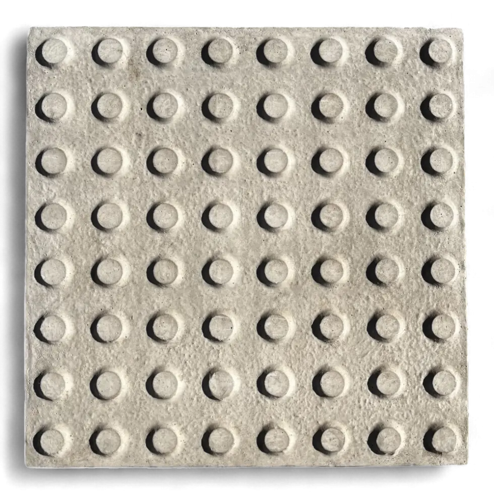 Pastelón Baldosa Podotáctil Minvu 0 Toperol Timbercret