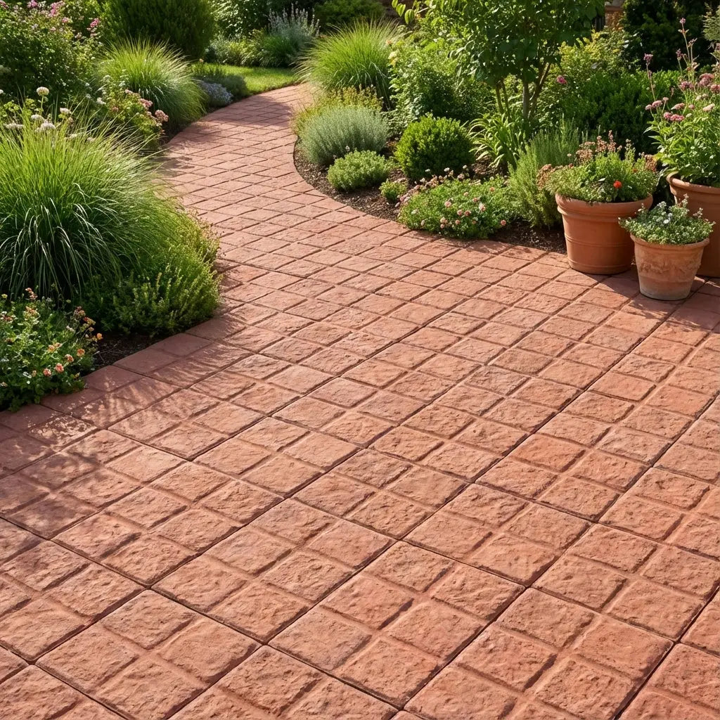 Pastelón Adoquin Piedra Recto - Curvo Timbercret