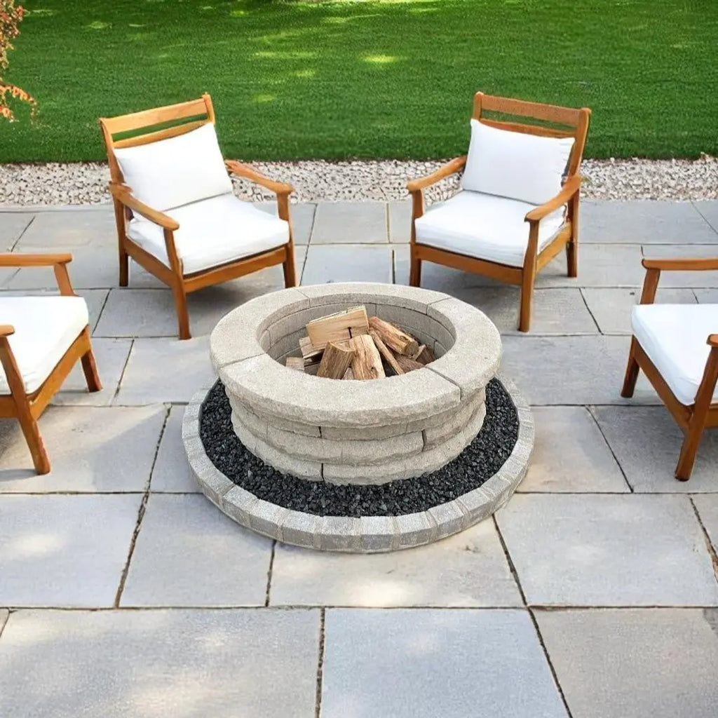 Fogón Textura Piedra de Hormigón Timbercret