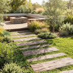 Pastelón Durmiente Textura Rugosa de Hormigón Timbercret