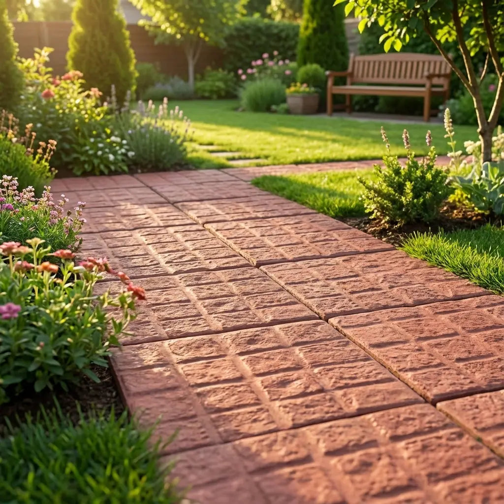 Pastelón Adoquin Piedra Recto - Curvo Timbercret