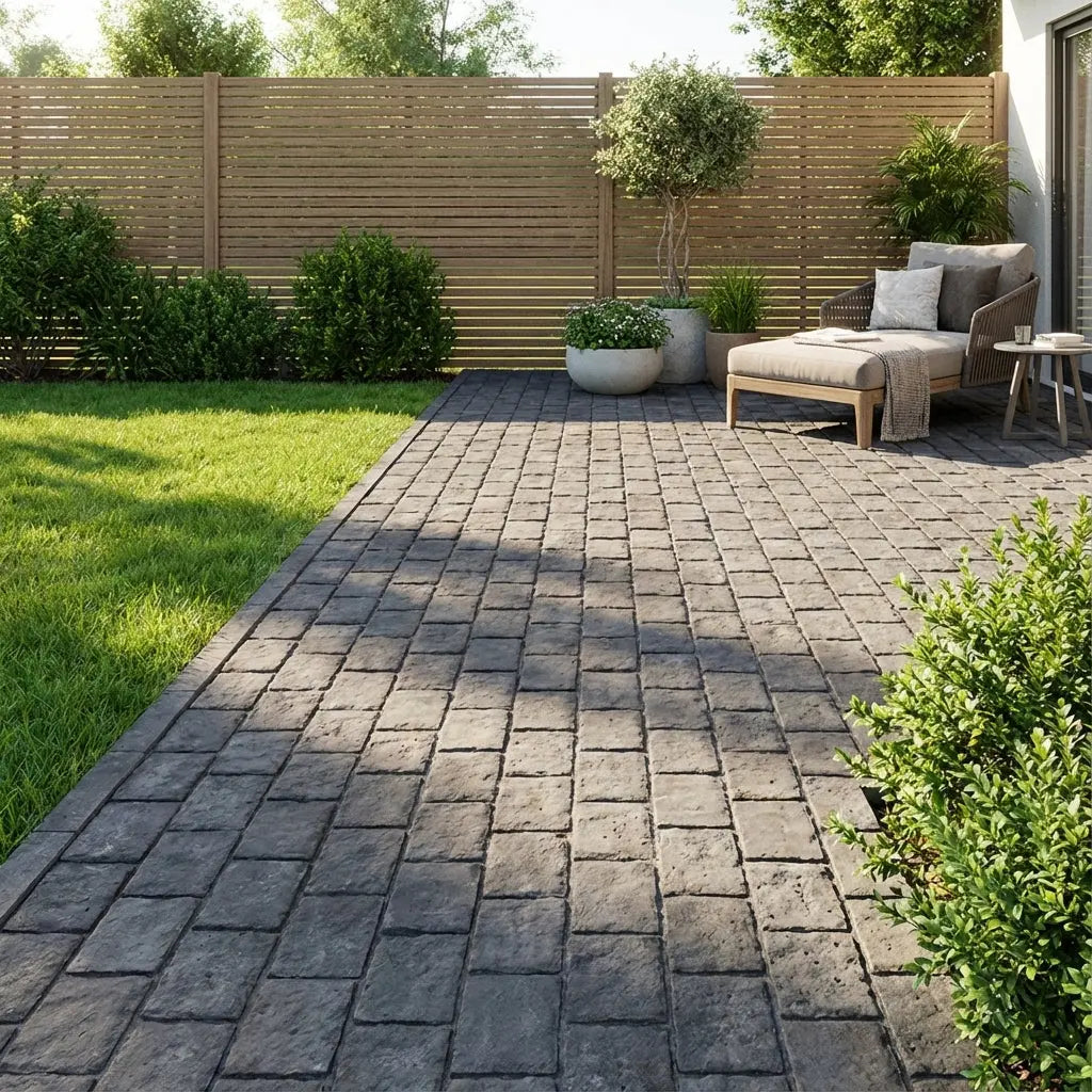 Adoquin Textura Piedra de Hormigón Timbercret