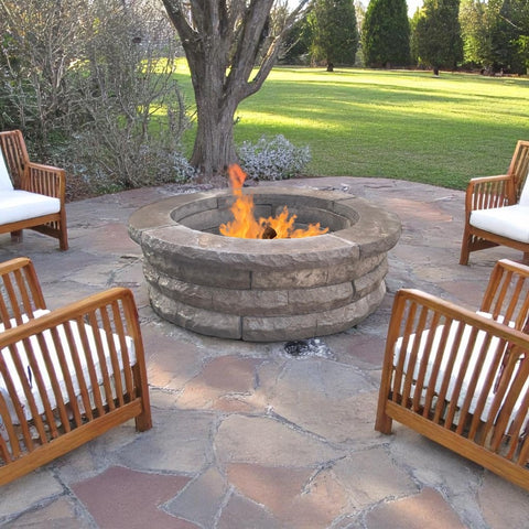 Fogón Textura Piedra de Hormigón