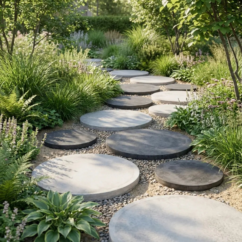 Pastelón Circular Hormigón Visto Timbercret