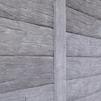 Cierro Textura Durmiente Ambas Caras de Hormigón Timbercret