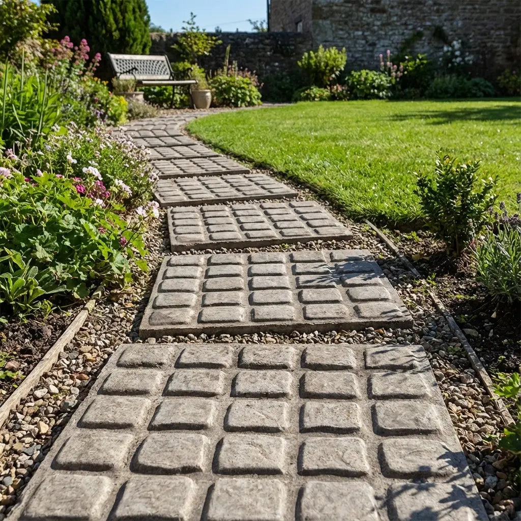 Pastelón Adoquin Caluga Recto - Curvo Timbercret