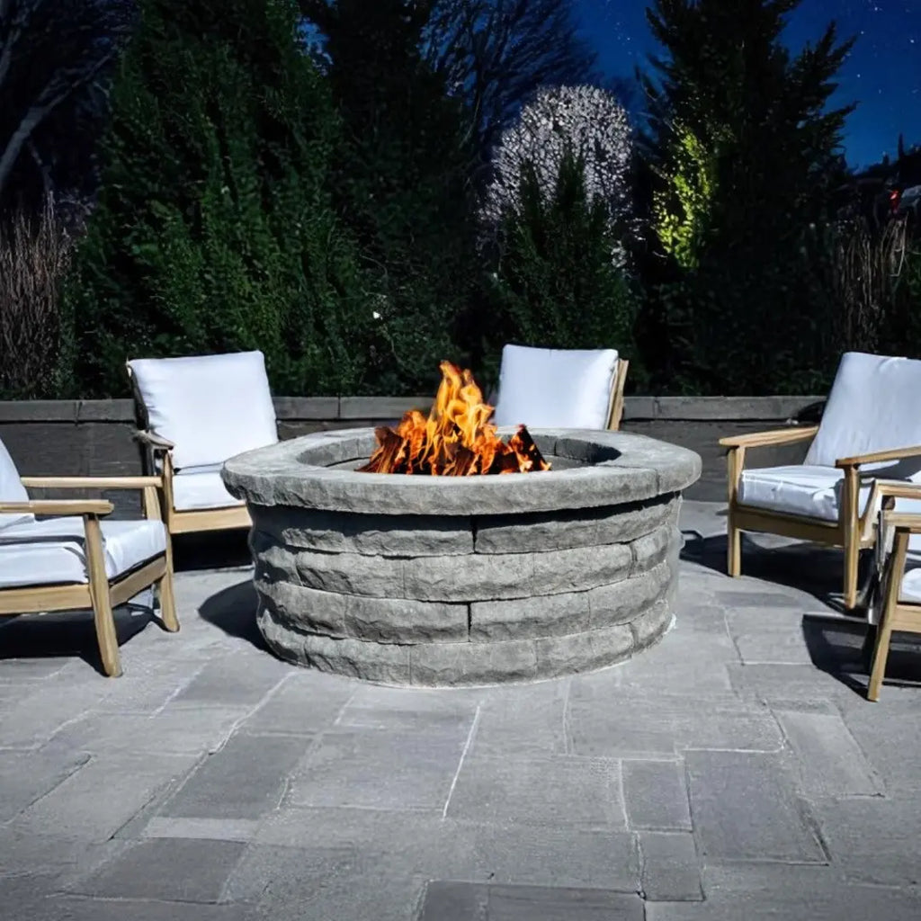 Fogón Textura Piedra de Hormigón Timbercret