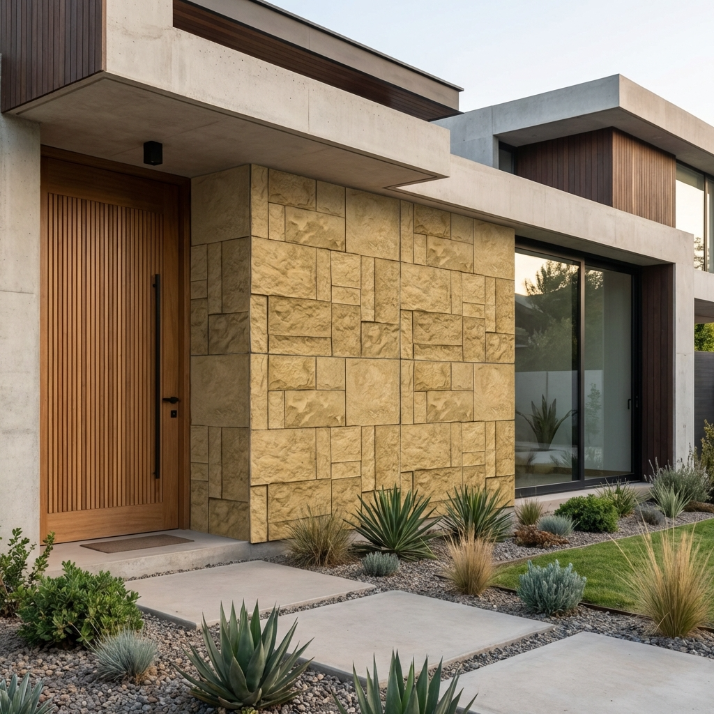 Enchape Piedra de Hormigón