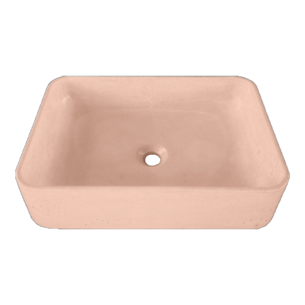 Lavamanos de Hormigón Concreto Rectangular