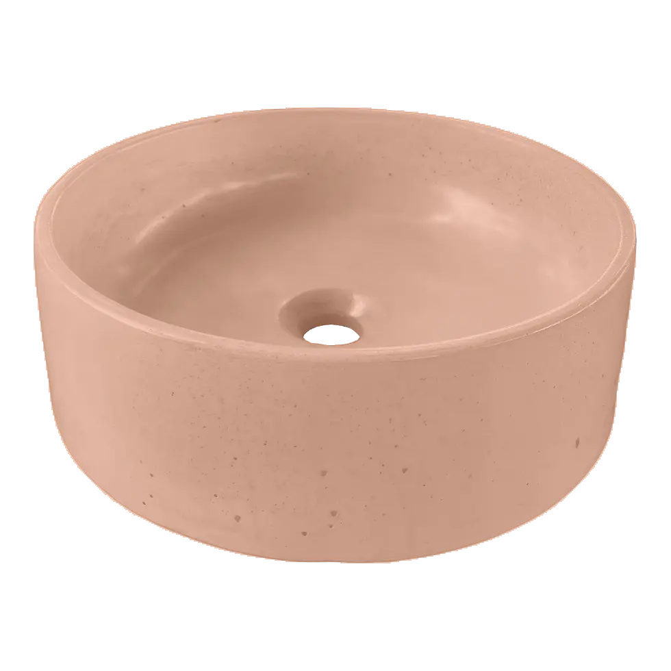 Lavamanos de Hormigón Concreto Circular DecoTimber