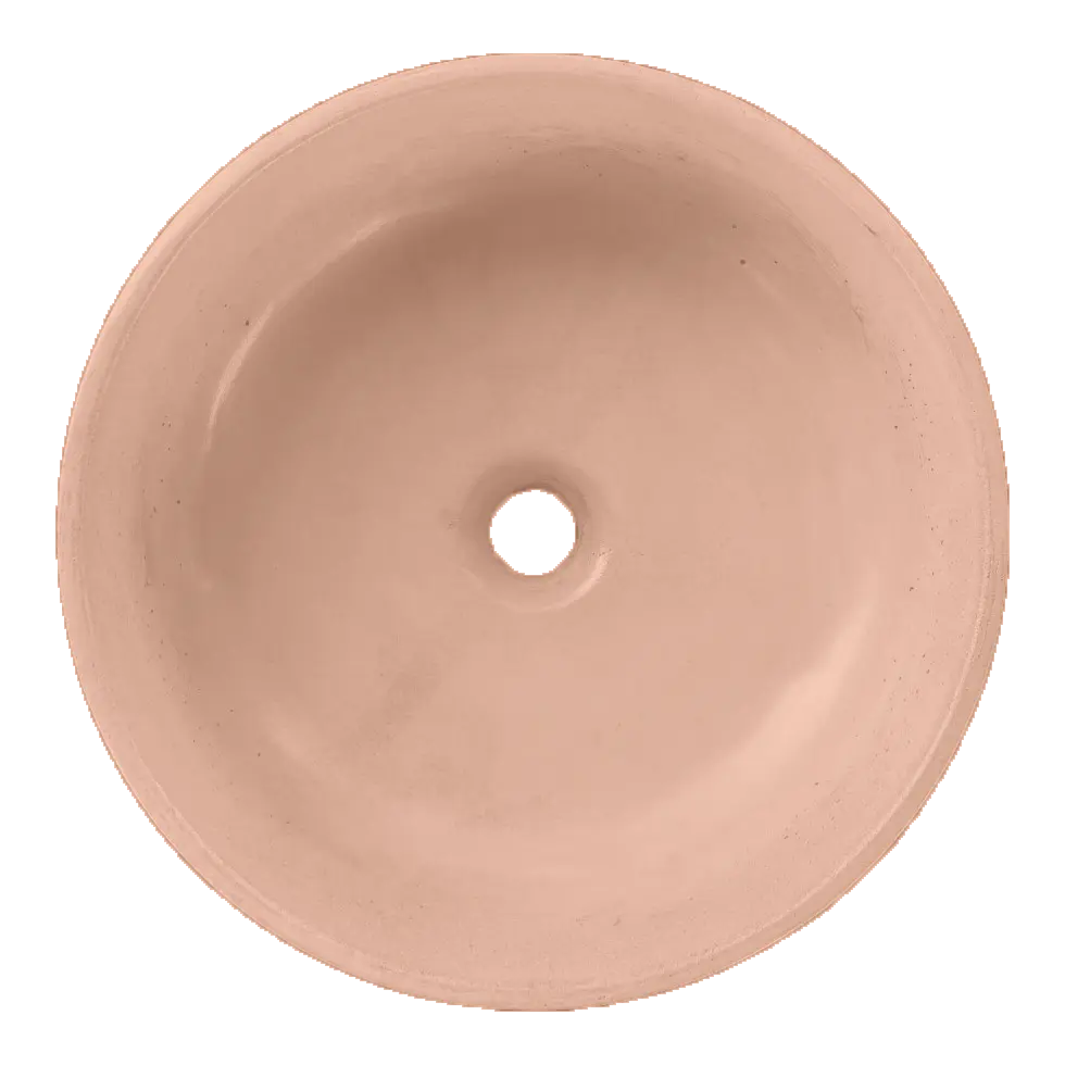 Lavamanos de Hormigón Concreto Circular DecoTimber
