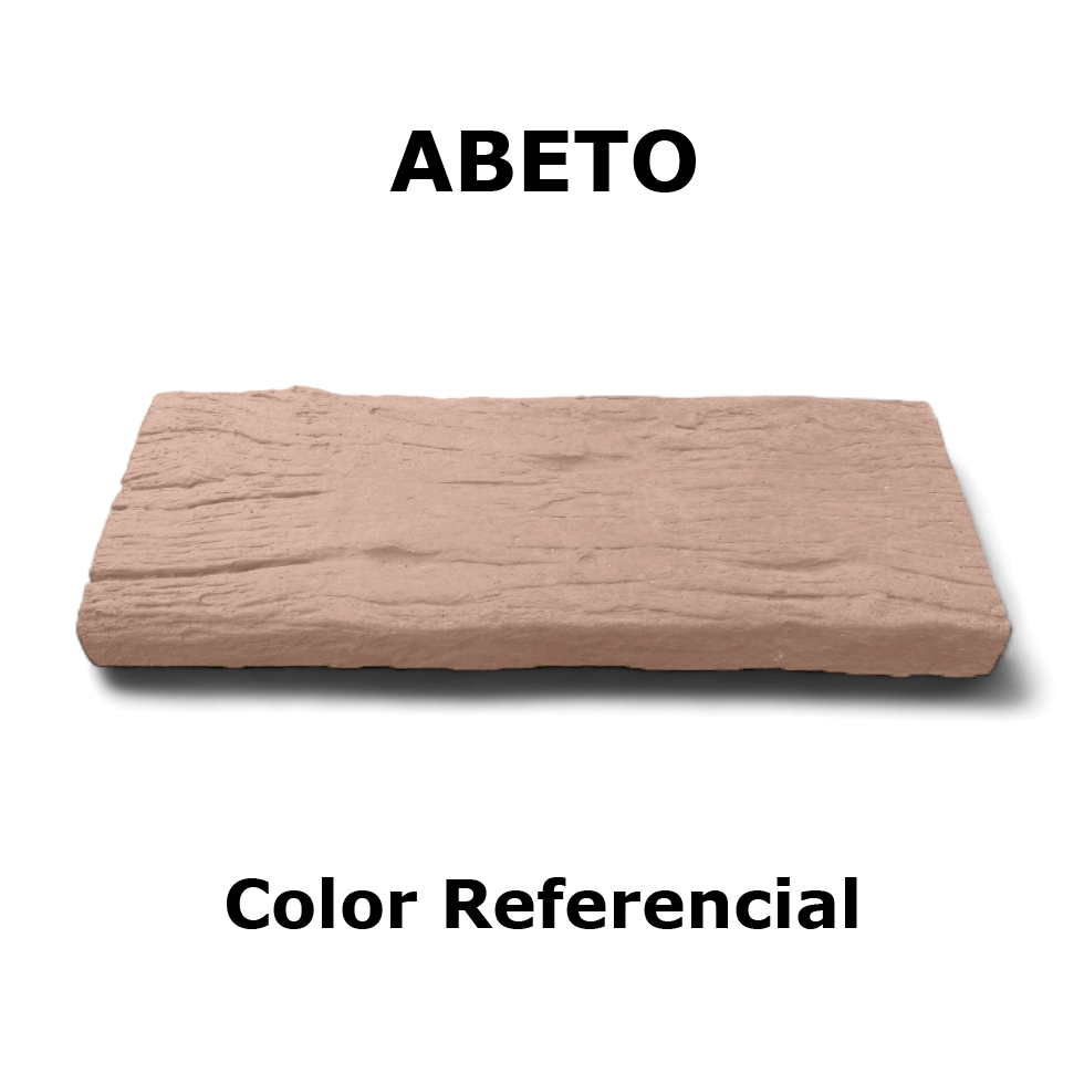 Pastelón Durmiente Textura Rugosa