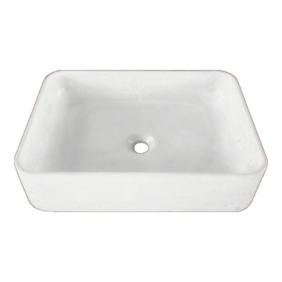 Lavamanos de Hormigón Concreto Rectangular