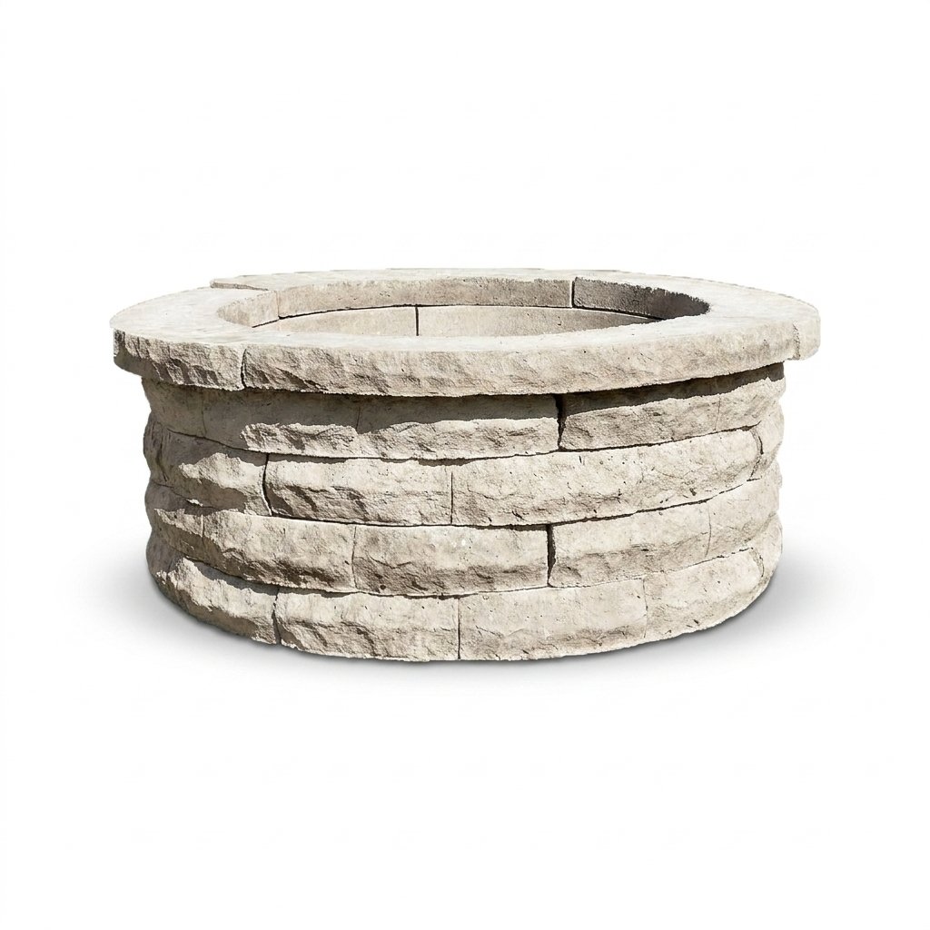 Fogón Textura Piedra de Hormigón