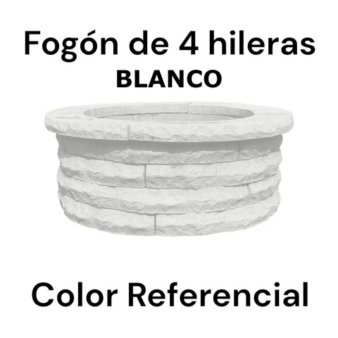 Fogón Textura Piedra de Hormigón