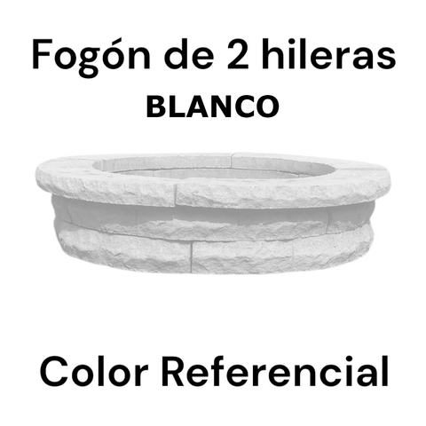 Fogón Textura Piedra de Hormigón