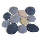 Bolones de Piedra de Rio de Hormigón / M² Timbercret