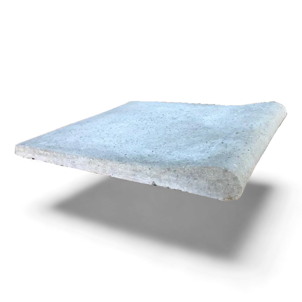 Pastelón para Borde de Piscina Nariz Rodon Alto Piedra Reconstituida Poro Timbercret