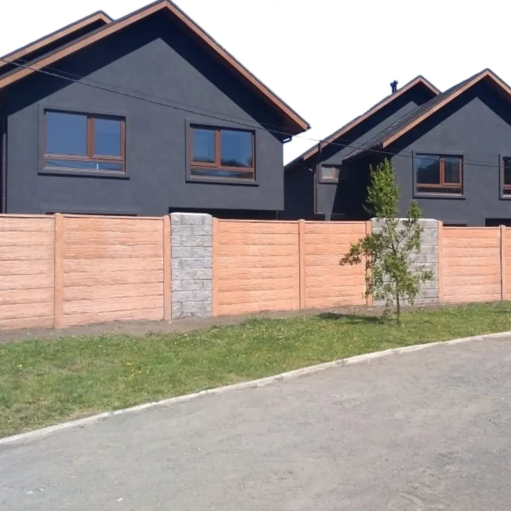 Cierro Textura Durmiente Ambas Caras de Hormigón Timbercret