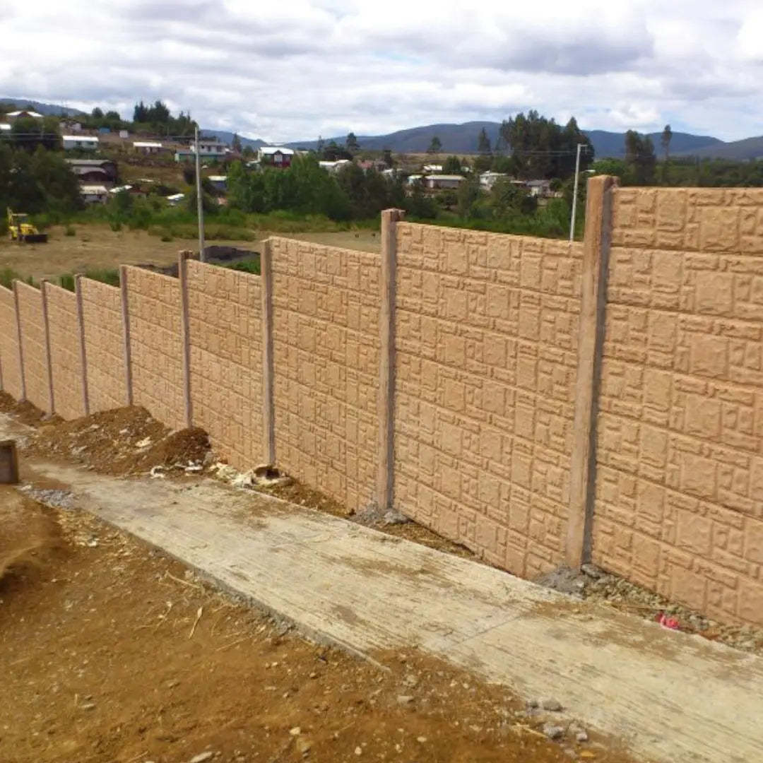 Cierro Textura Piedra de Hormigón 1 Cara Timbercret