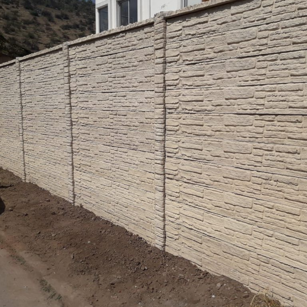 Cierro Piedra Andes de Hormigón Ambas Caras