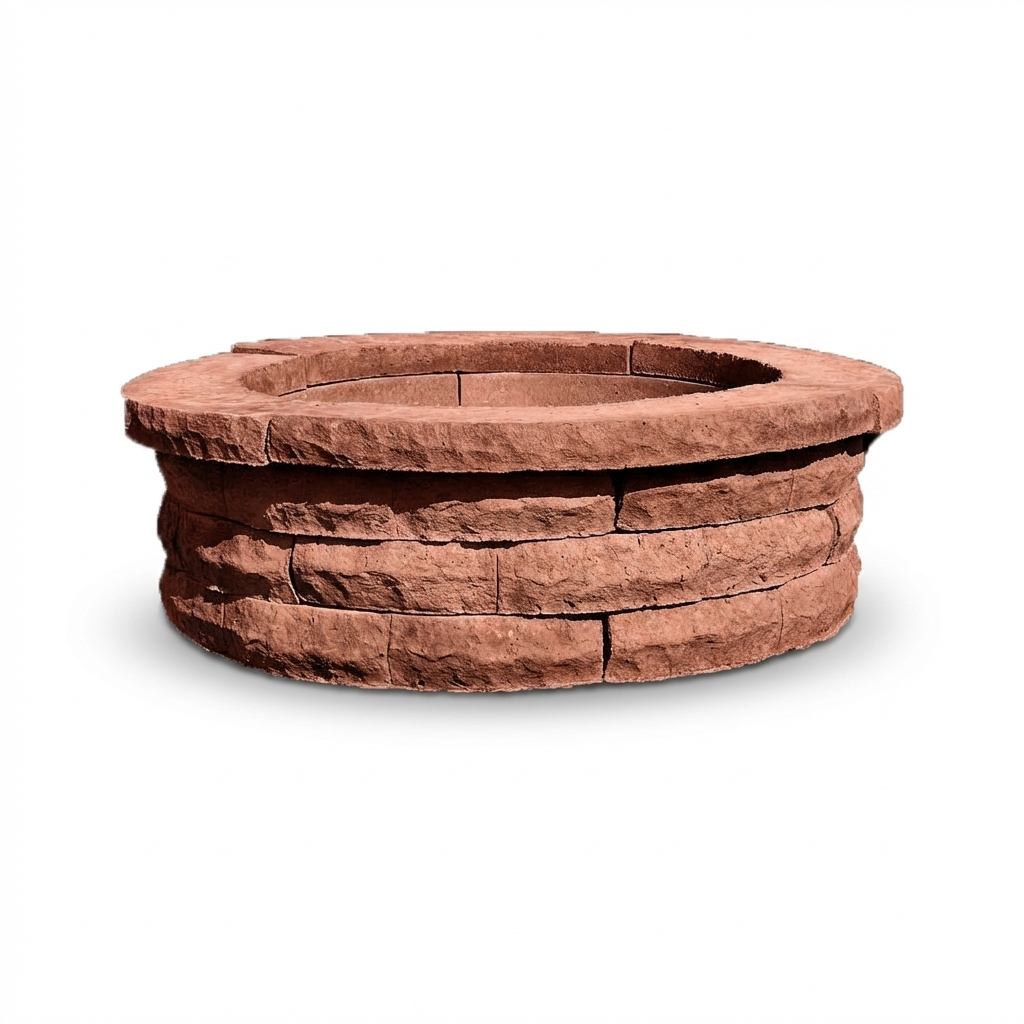 Fogón Textura Piedra de Hormigón