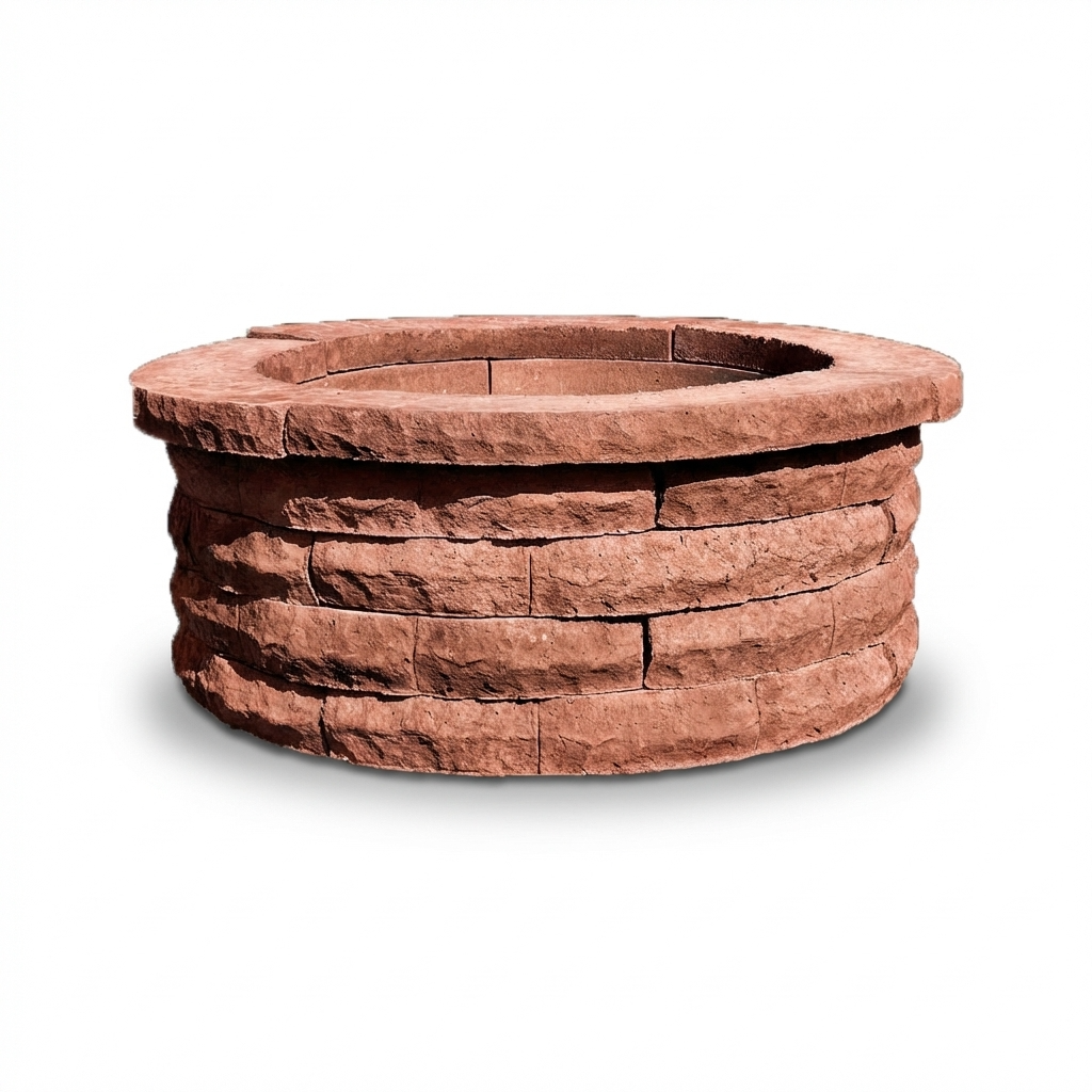 Fogón Textura Piedra de Hormigón