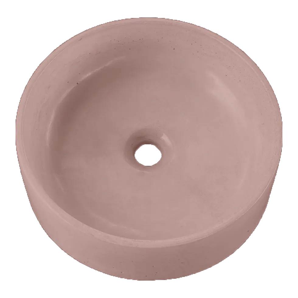 Lavamanos de Hormigón Concreto Circular DecoTimber