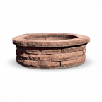 Fogón Textura Piedra de Hormigón