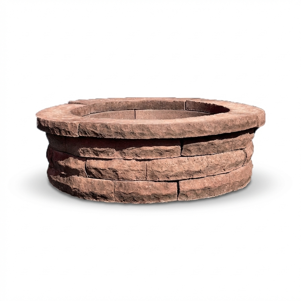 Fogón Textura Piedra de Hormigón